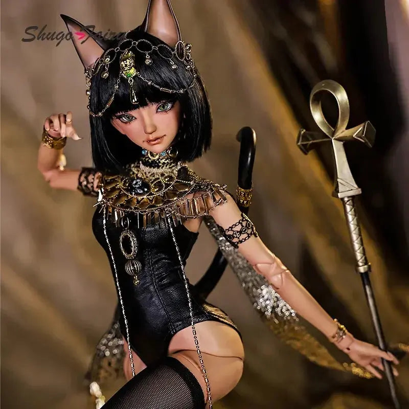 ShugaFairy Bast 1/4 BJD Doll - Ancient Egypt Cat Guard - curiosity.collections