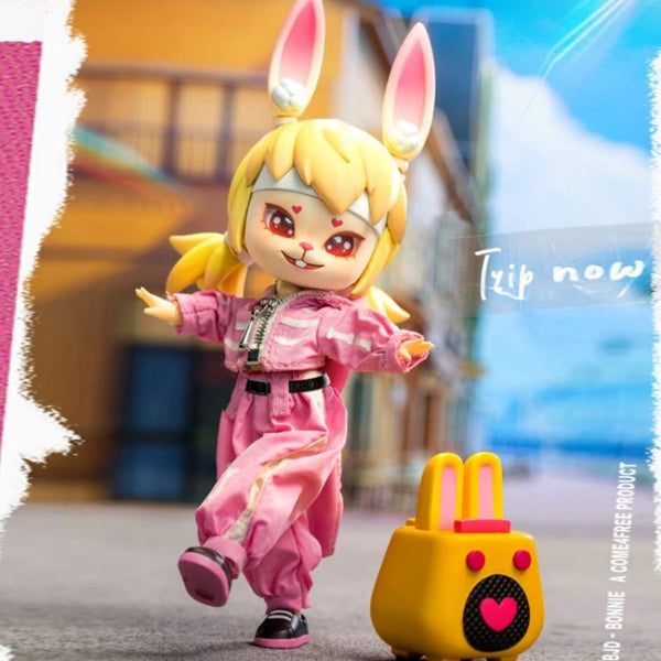 Bonnie Rabbit Blind Box BJD Action Figure – Street Travel Plan Series | Kawaii Collectible Doll curiosity.collections