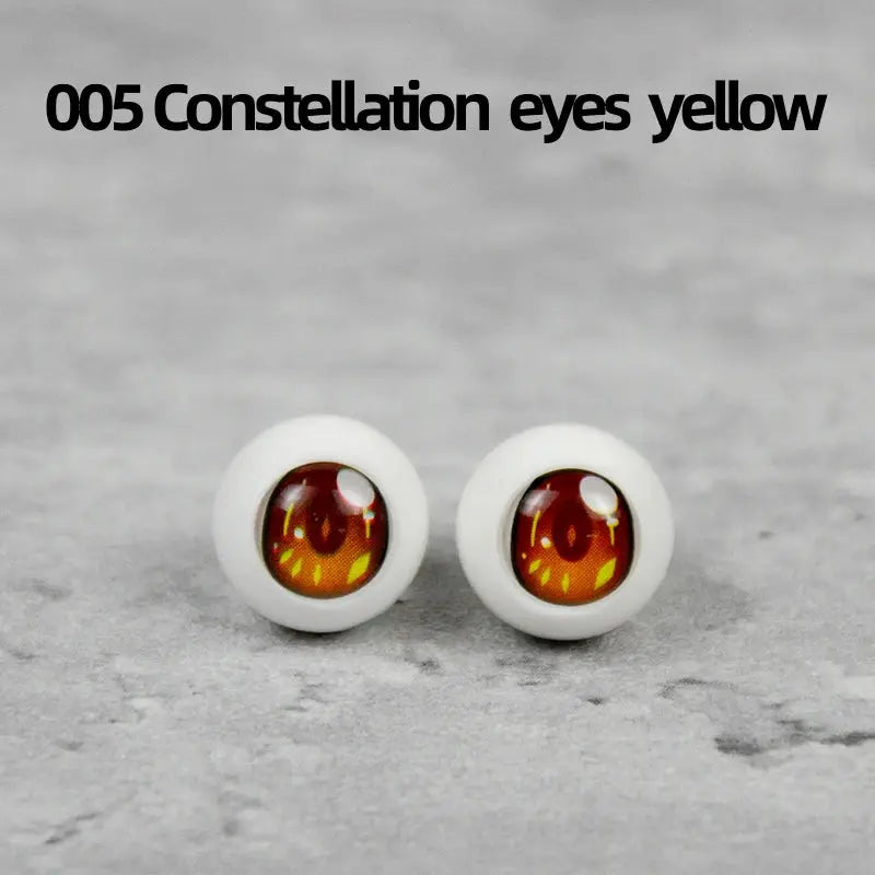 11mm Ob11 BJD Doll Replacement Eyes for 1/12 Dolls - Clay Head Accessories - curiosity.collections