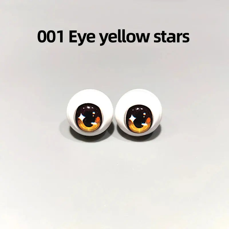 11mm Ob11 BJD Doll Replacement Eyes for 1/12 Dolls - Clay Head Accessories - curiosity.collections