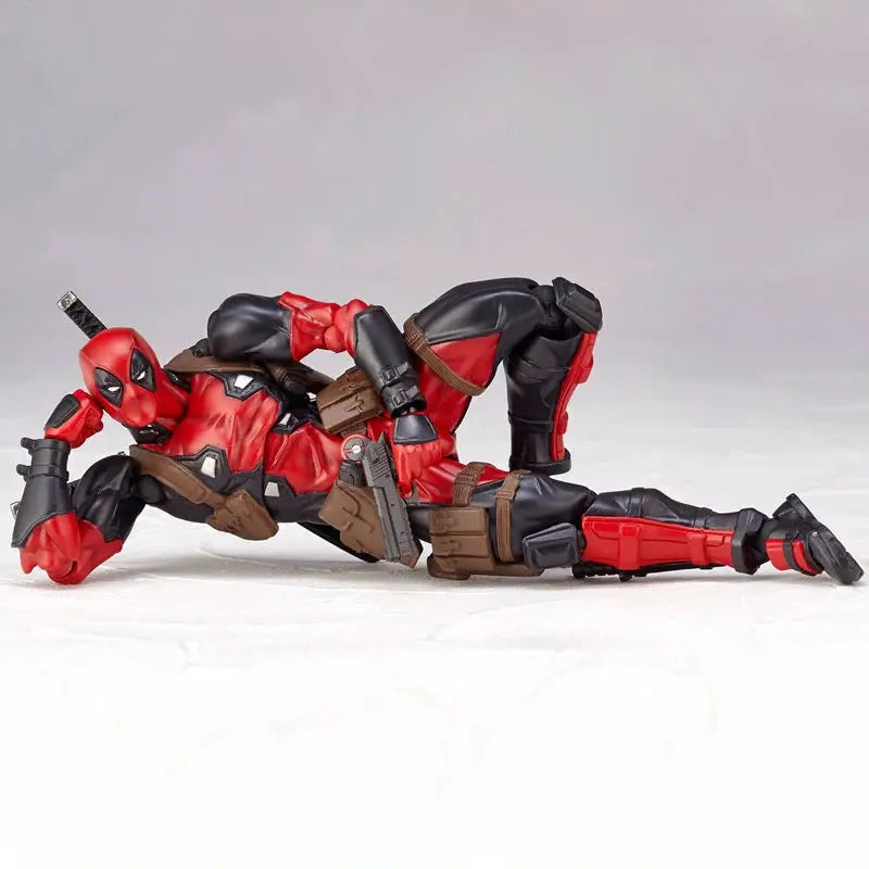 Marvel 15cm X-MAN Deadpool Super Hero BJD Joints Moveable Action Figure Model Toys curiosity.collections