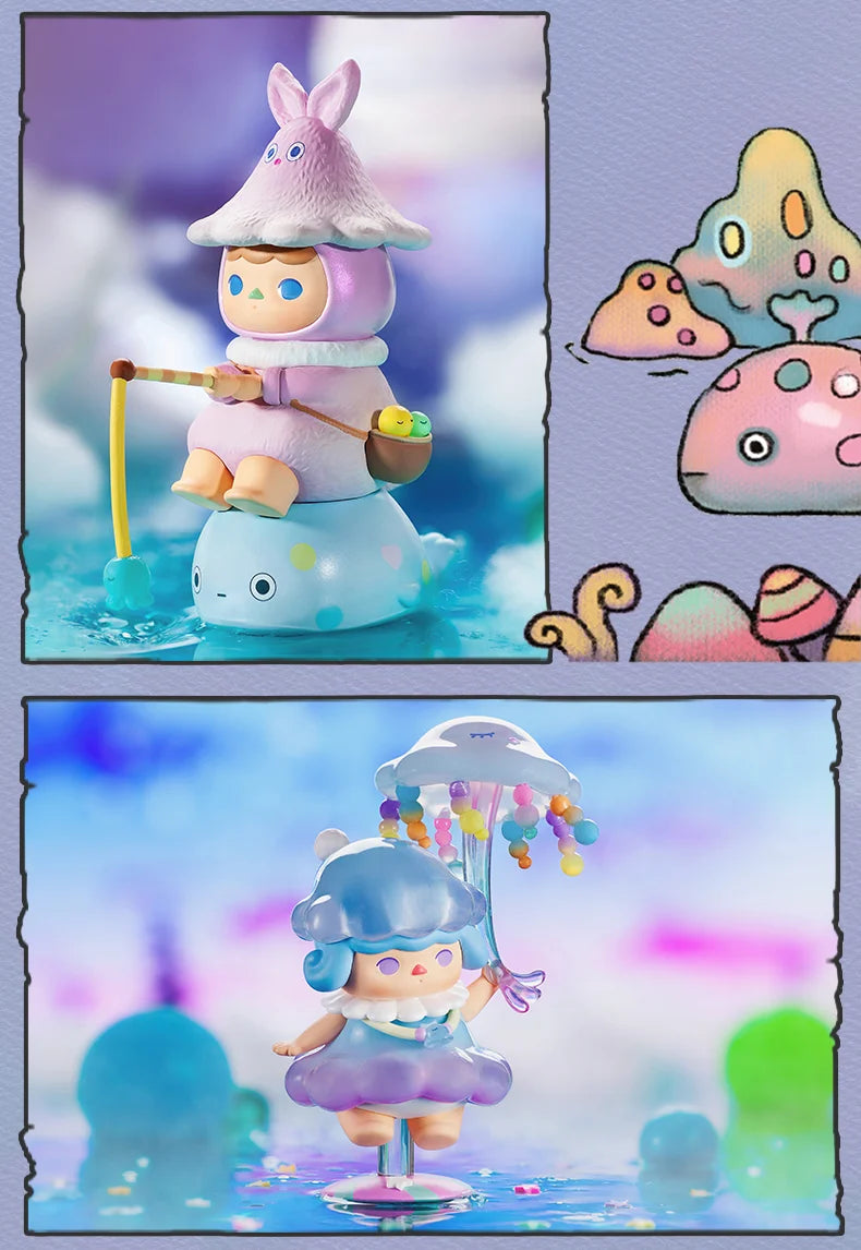 POP MART Pucky What Are The Fairies Doing Series Blind Box | Enchanting Anime Collectible Figures curiosity.collections