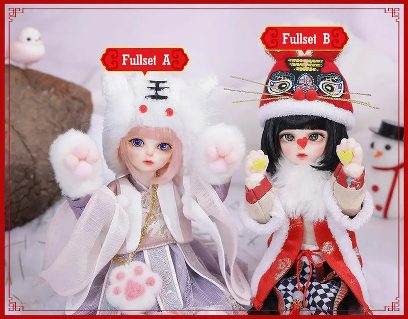 Shuga Fairy 1/6 BJD Doll Wouyo | Resin Dolls Full Set | Ball Jointed Doll with Elf Ears | Toys Surprise Gift for Children | Anime Figure curiosity.collections