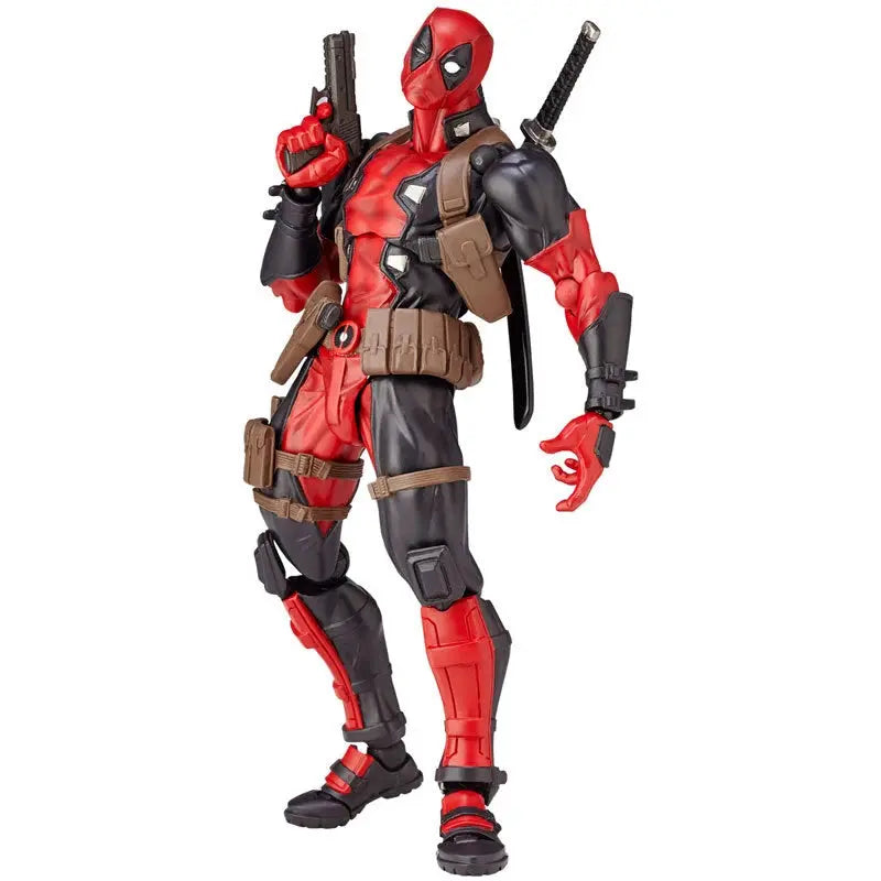 Marvel 15cm X-MAN Deadpool Super Hero BJD Joints Moveable Action Figure Model Toys curiosity.collections