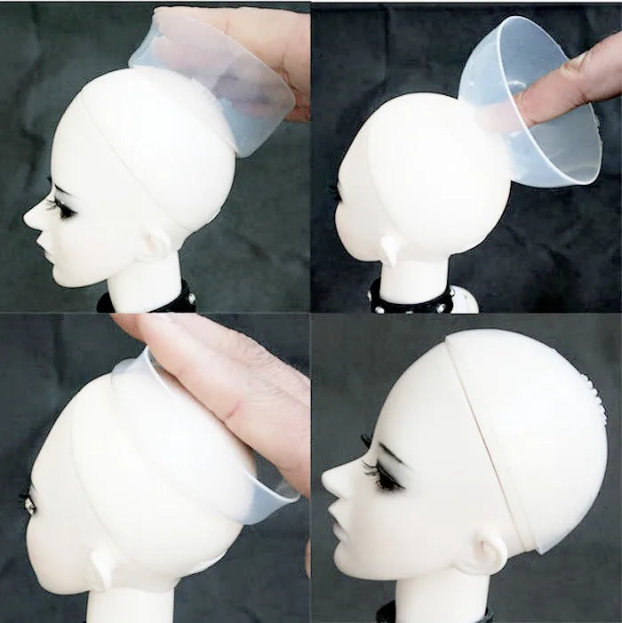 High Temperature Silk Wig for BJD Dolls (1/3, 1/4, 1/6 Scale) - Mid Length Long Straight Hair curiosity.collections