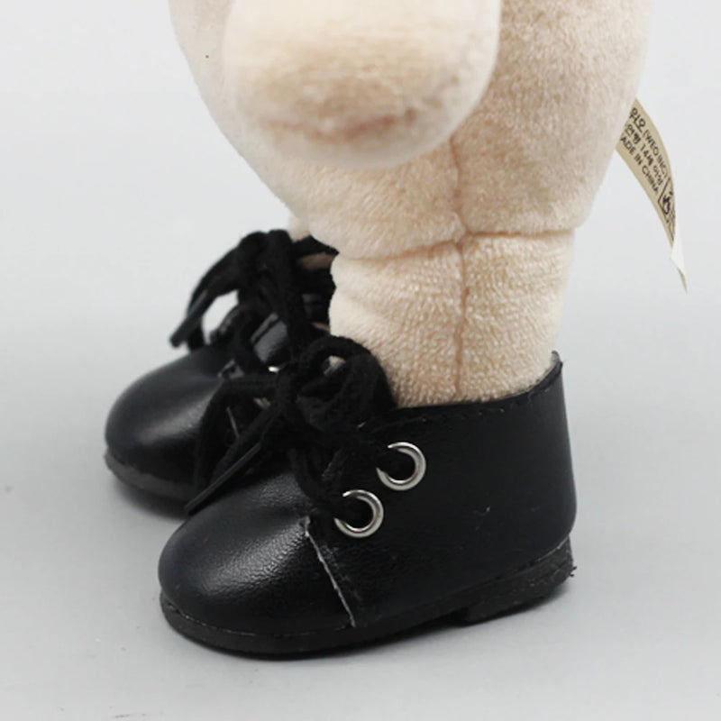 5x2.8CM PU Leather Mini Toy Shoes for EXO Dolls |Fit for 14.5 Inch BJD Accessories curiosity.collections