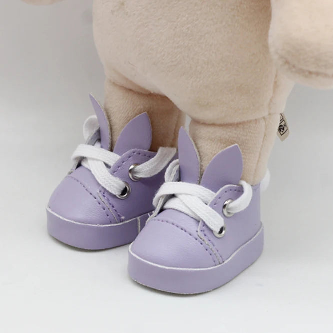 5x2.8CM PU Leather Mini Toy Shoes for EXO Dolls |Fit for 14.5 Inch BJD Accessories curiosity.collections