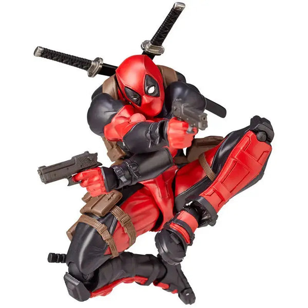 Marvel 15cm X-MAN Deadpool Super Hero BJD Joints Moveable Action Figure Model Toys curiosity.collections