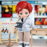 Peetsoon Male Classmate Series Blind Box | 1/12 BJD Obtisu1 Dolls | Kawaii Cute Action Anime Figure | Collection Dolls Toy curiosity.collections