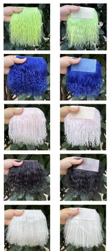 Wholesale Sheepskin Wool Mongolia Fur Fabric | Curly Hair for Toys & Dolls | Hair Extensions & Wigs for BJD, SD, Blyth Dolls curiosity.collections