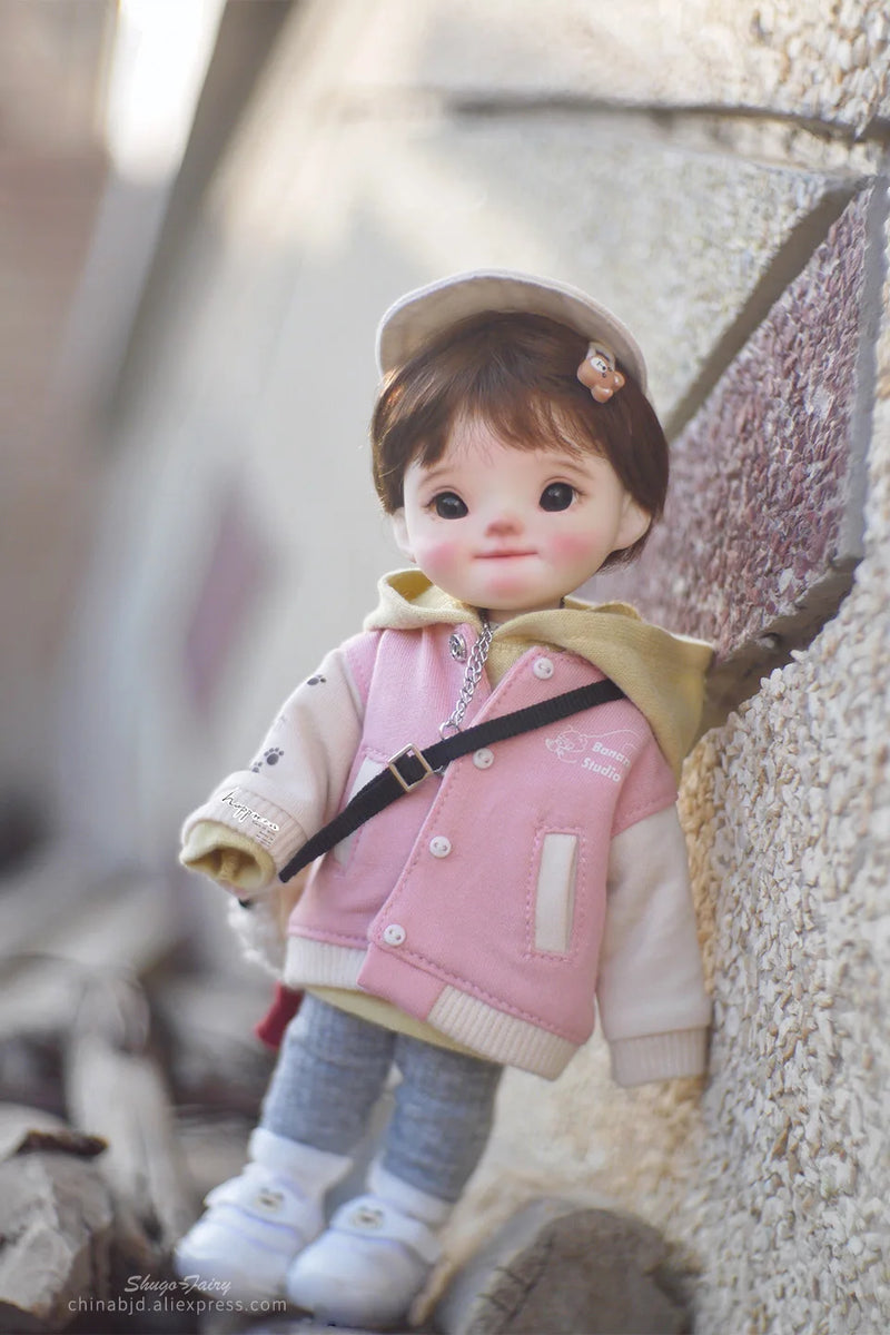 Shuga Fairy Tang Xiaoxiao 1/6 BJD Doll - Cute Beep Face Resin Doll | Perfect Gift for Collectors curiosity.collections