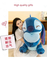 Disney Kawaii Lilo and Stitch Plush Toy | Pink Cherry Blossom Anime Stuffed Plushie, Soft Gift for Kids curiosity.collections