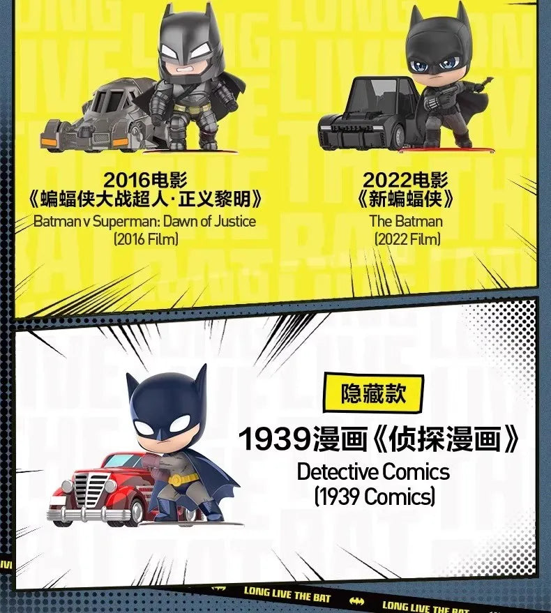 Batman 85th Anniversary Series Blind Box – Action Figure Surprise Ornament for Desk Decoration and Birthday Gift curiosity.collections