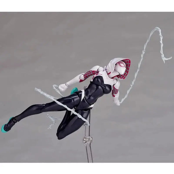 SHF 16cm Anime Girl Figure | Lady Spider-Gwen | Spider-Man Into the Spider-Verse | BJD Model Kids Toys curiosity.collections