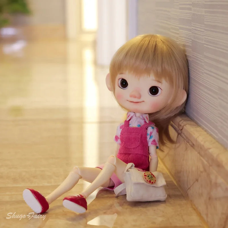 Shuga Fairy Pii 1/6 BJD Doll - Naughty Child Doll with Movable Joints | Adorable Resin Toy curiosity.collections