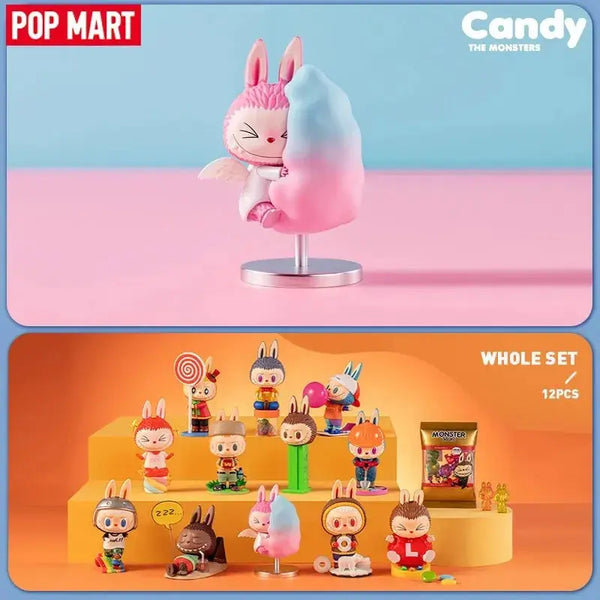 POP MART Labubu The Monsters Candy Series Blind Box Toys | Guess Bag Mystery Box | Cute Action Figures | Surpresa Model curiosity.collections