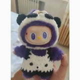 New Labubu 17cm MiLan Fashion Week Series Figures - Purple Kingdom Cute Enamel Face Monsters Doll curiosity.collections