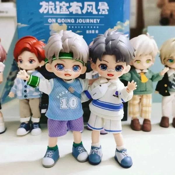 Peetsoon Male Classmate Series Blind Box | 1/12 BJD Obtisu1 Dolls | Kawaii Cute Action Anime Figure | Collection Dolls Toy curiosity.collections