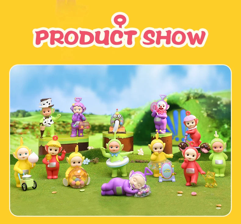 POP MART Teletubbies Fantasy Candy World Series Blind Box | Cute Anime Collectible Figures curiosity.collections