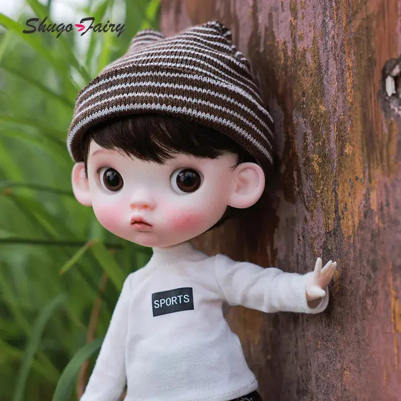 ShugaFairy 1/6 Sibyl BJD Doll – Cute Pout Face, Angry Expression, Teenage Jeans Style Ball Jointed Doll curiosity.collections