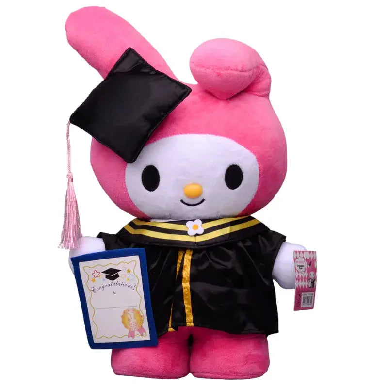 Sanrio Anime Plush Toys 35/25cm – Cinnamoroll, My Melody, Kuromi, Hello Kitty Graduation Plushie | Kawaii Soft Stuffed Dolls for Girls curiosity.collections