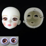 DIY 1/6 BJD Doll with 28CM Mechanical Joint Body | Customizable Makeup Doll for Kids curiosity.collections