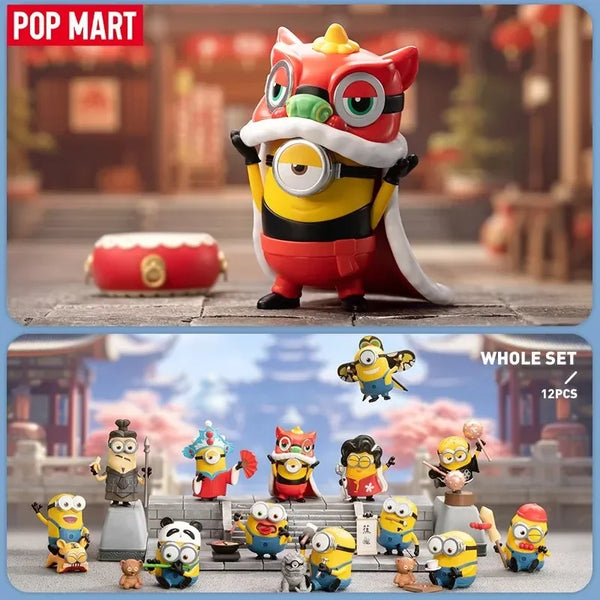 POP MART Minions Reiseberichte von China Series Blind Box | Cute Anime Collectible Figures curiosity.collections