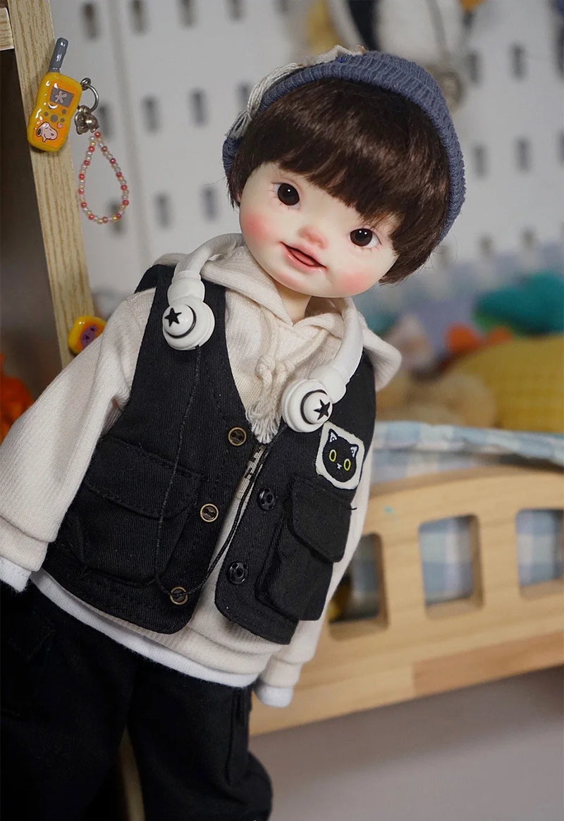 Shuga Fairy Tang Xiaoxiao 1/6 BJD Doll - Cute Beep Face Resin Doll | Perfect Gift for Collectors curiosity.collections