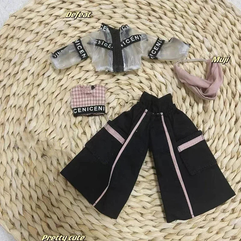 Fashion Cute Casual 30cm Doll Clothes - 1/6 BJD Replacement Outfit Set curiosity.collections