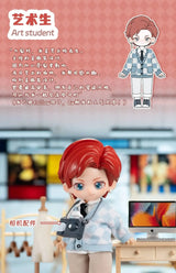 Peetsoon Male Classmate Series Blind Box | 1/12 BJD Obtisu1 Dolls | Kawaii Cute Action Anime Figure | Collection Dolls Toy curiosity.collections