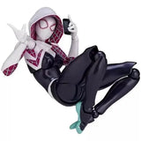 SHF 16cm Anime Girl Figure | Lady Spider-Gwen | Spider-Man Into the Spider-Verse | BJD Model Kids Toys curiosity.collections