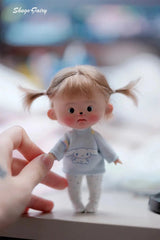 XiaoPangpi BJD Doll 1/11 XiaoCong1 OB11 Blythe Qbaby Reborn – Super Cute Big Head Figure Ball Jointed Doll by ShugaFairy curiosity.collections