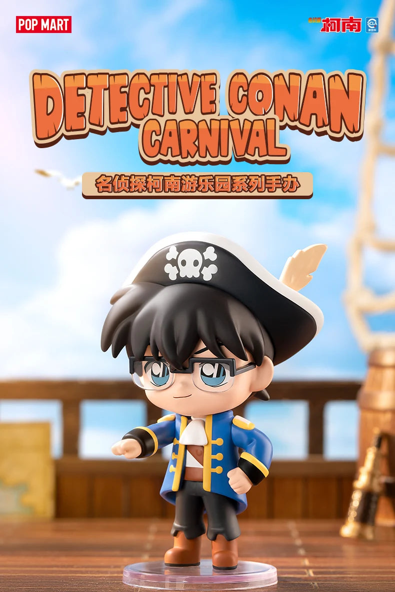 POP MART Detective Conan Carnival Series Blind Box - Mystery Action Figures for Collectors curiosity.collections