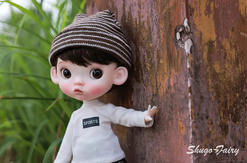 ShugaFairy 1/6 Sibyl BJD Doll – Cute Pout Face, Angry Expression, Teenage Jeans Style Ball Jointed Doll curiosity.collections