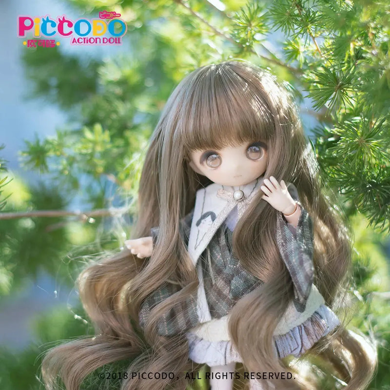 OB11 Doll Wigs | Soft Cute Hair with Bangs, Long Hair Wig for 1/12 BJD, GSC, YMY Dolls curiosity.collections