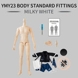 New YMY23/25 Male Body Joint Doll DIY | 22cm/23.5cm Body for Blyth, GSC Head, 0B22, 0B23, 0B24 BJD Doll Accessories curiosity.collections