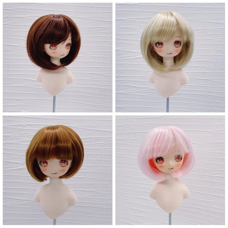 Fashionable Doll Wigs for 30cm & 60cm BJD - Long/Short Hair Accessories curiosity.collections