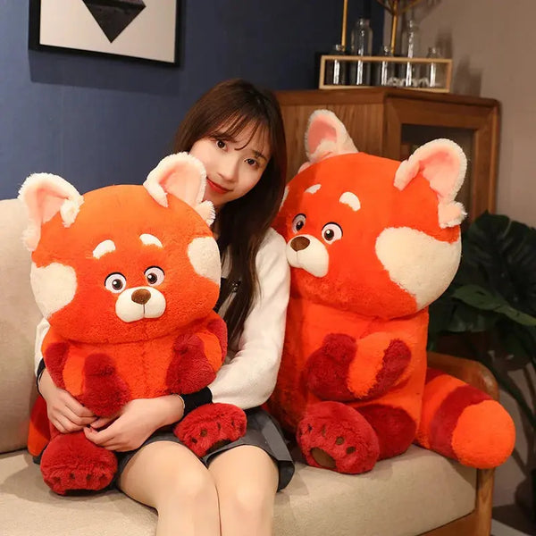 Disney Turning Red Plush Toy – Kawaii Panda Pillow & Stuffed Bear Doll, Soft Toy for Kids (12-70cm) curiosity.collections