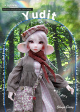 1/4 Shuga Fairy Yudit BJD Doll - Autumn Style with Big Ears & Eyes - Full Set curiosity.collections