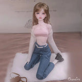 1/4 Luna BJD Doll - Korean Girl Group Model with Movable Joints & Professional Faceup curiosity.collections