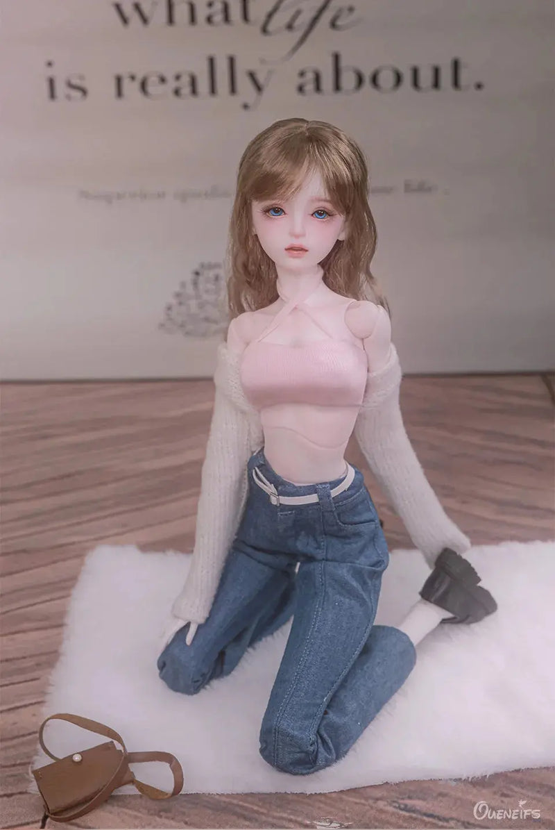 1/4 Luna BJD Doll - Korean Girl Group Model with Movable Joints & Professional Faceup curiosity.collections