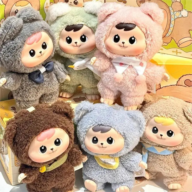 Bao-Ao Cuddle Series Vinyl Blind Box | Adorable Plush Toys in Animal Outfits, Surprise Collectibles for Kids and Desk Deco curiosity.collections