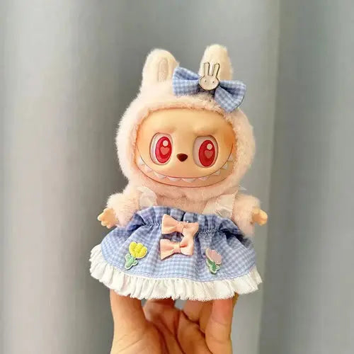 17cm Mini Plush Doll Clothes - K-Pop Outfit Accessories for Collectors - curiosity.collections