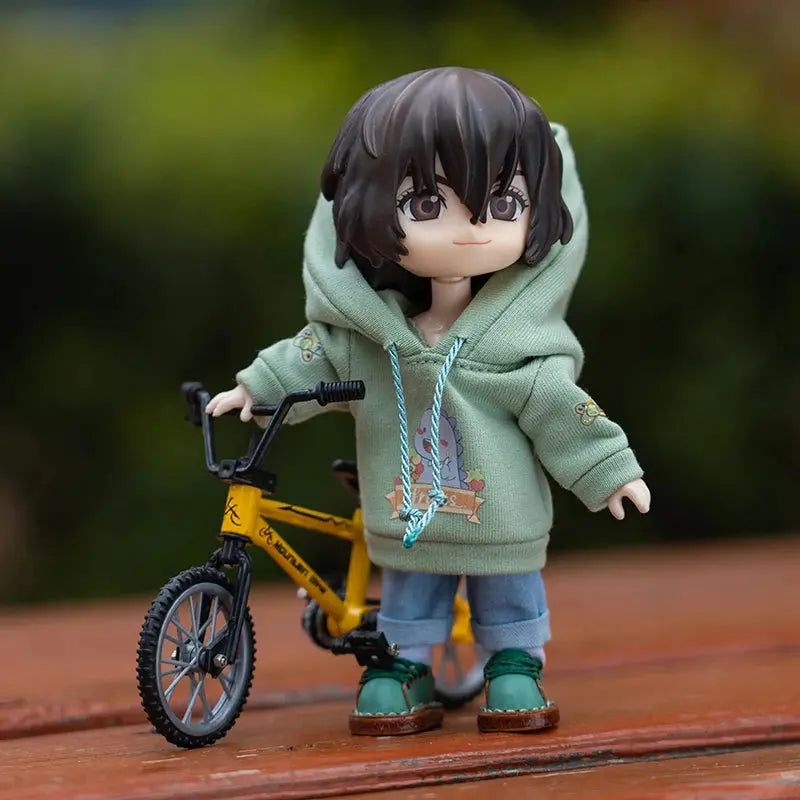 Suki OB11 Rabbit Ear Hooded Sweater – Cartoon Clothes for Penny, GSC, Nendoroids, Molly, Obitsu11, 1/12 BJD Doll curiosity.collections