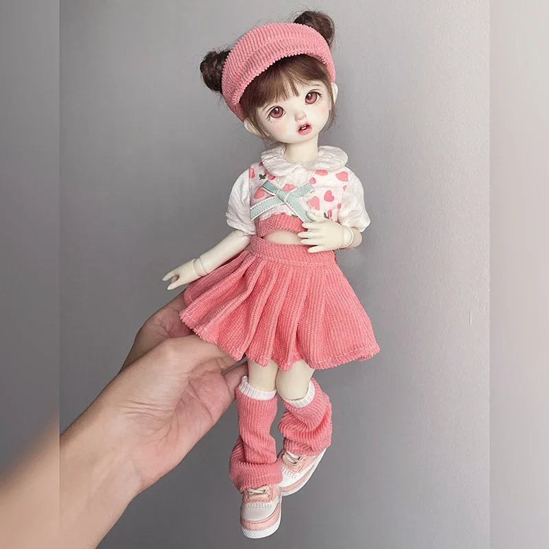 Fashion Cute Casual 30cm Doll Clothes - 1/6 BJD Replacement Outfit Set curiosity.collections