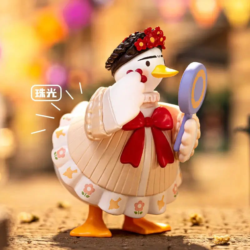 Original Dake Duck Famous Painting Series Blind Box | Cute Animal Action Figure Toys for Girls | Caja Misteriosa Model Birthday Gift curiosity.collections