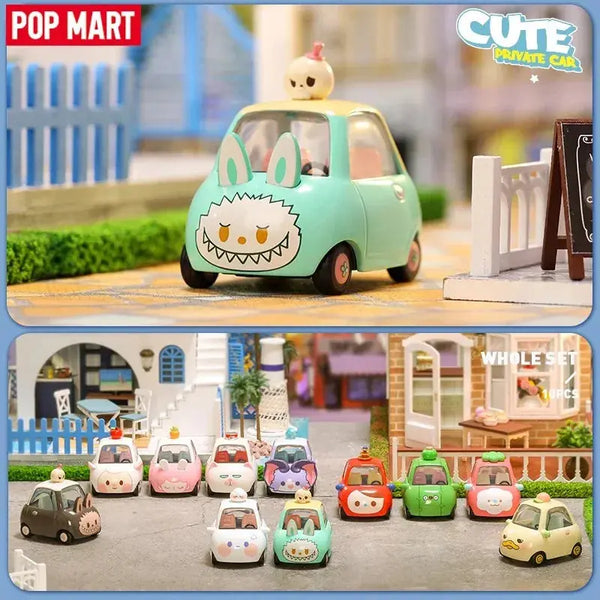 POP MART POPCAR Cute Private Car Series Blind Box Toys Guess Bag - curiosity.collections