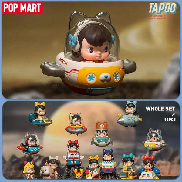 POP MART TAPOO The Hitchhiker's Guide to the Universe Series | Mystery Box Action Figure | Mysterious Surprise | Blind Box Toys | Gift curiosity.collections