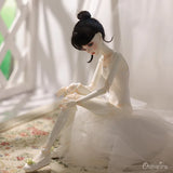 Celia BJD Doll 1/4 Graceful Ballerina Fullset | Resin Gift Doll for Children, Blythe, and Reborn Doll Fans curiosity.collections