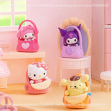 MINISO Blind Box Cute Sanrio Heartbeat Conspicuous Bag Series Kawaii Doll Ornaments Cartoon Model Children's Toys Peripherals curiosity.collections